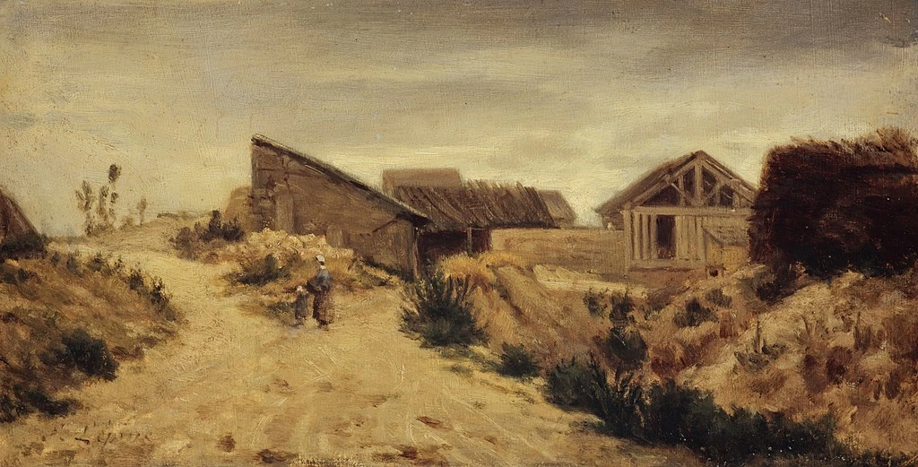 Paesaggio con fattoria